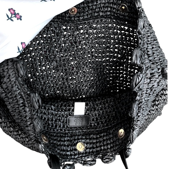 BTB LOS ANGELES NWT Leah tote in Black O/S - Picture 4 of 7